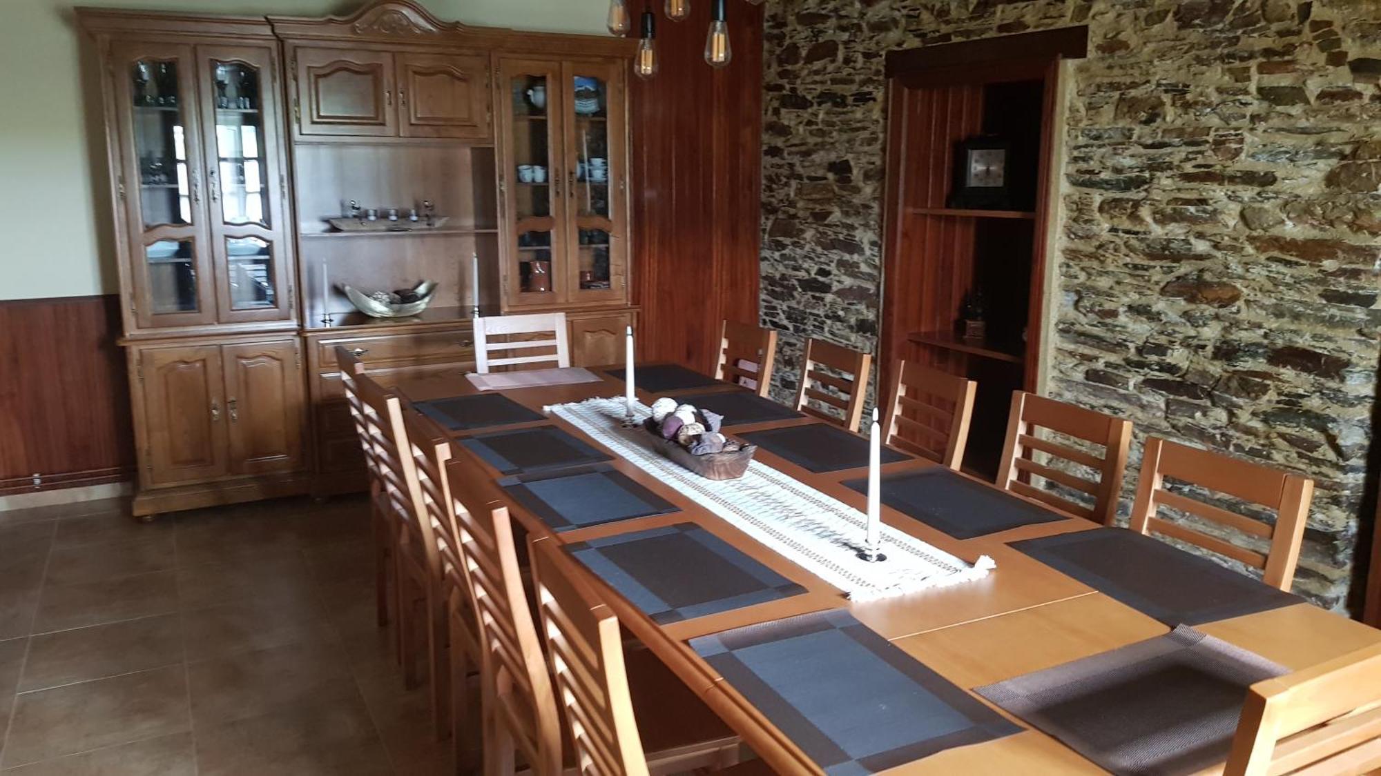 Casa Julia De Lozano Villa Rinlo Bagian luar foto